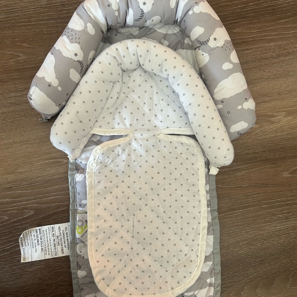 Cloud Pattern Baby Bunting Set - Picture 3 of 3